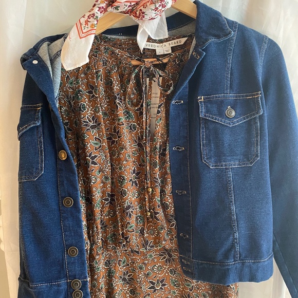 NWT Veronica Beard 'Tunis' Tiered Midi Dress - Picture 9 of 15